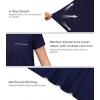 image:imageWiWi Bamboo Viscose Pajamas for Women Super Soft Cooling Loungewear Short Sleeve Tops and Long Pants Sleepwear SXXLDnavy