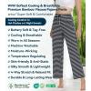 image:imageWiWi Pajama Pants for Women Viscose from Bamboo Super Soft Wide Leg Cooling Sweatpants Drawstring Bottoms Sleep Pj Pant SXXLAblack Heather Grey Stripe