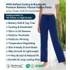 image:imageWiWi Pajama Pants for Women Viscose from Bamboo Super Soft Wide Leg Cooling Sweatpants Drawstring Bottoms Sleep Pj Pant SXXLAblue Depth