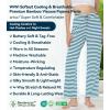 image:imageWiWi Pajama Pants for Women Viscose from Bamboo Super Soft Wide Leg Cooling Sweatpants Drawstring Bottoms Sleep Pj Pant SXXLAblue White Stripe