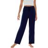 image:imageWiWi Pajama Pants for Women Viscose from Bamboo Super Soft Wide Leg Cooling Sweatpants Drawstring Bottoms Sleep Pj Pant SXXLAnavy