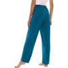 image:imageWiWi Pajama Pants for Women Viscose from Bamboo Super Soft Wide Leg Cooling Sweatpants Drawstring Bottoms Sleep Pj Pant SXXLAteal Blue