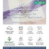 image:imageWiWi Super Soft Cooling Nightgowns for Women Bamboo Viscose Long Sleeve Sleep Shirt Button Down Boyfriend Sleepwear SXXLBlue Plaid