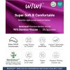image:imageWiWi Super Soft Nightgowns for Women Cool Short Sleeve Night Shirt Bamboo Viscose Plus Size Sleepwear S4XPurple