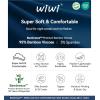 image:imageWiWi Viscose from Bamboo Pajamas Set for Women Super Soft Short Sleeve Tops Capri Pants Sleepwear Cooling Pjs Sets S3XCink Blue