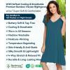 image:imageWiWi Womens Viscose from Bamboo Super Soft Nightgowns Short Sleeve Sleep Night Shirt Cooling Ladies Plus Size Sleepwear S4XDark Teal