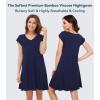 image:imageWiWi Womens Viscose from Bamboo Super Soft Nightgowns Short Sleeve Sleep Night Shirt Cooling Ladies Plus Size Sleepwear S4XNavy