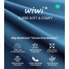 image:imageWiWi Womens Viscose from Bamboo Super Soft Nightgowns Short Sleeve Sleep Night Shirt Cooling Ladies Plus Size Sleepwear S4XPrussian Blue