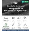 image:imageWiWi Bamboo Viscose Pajamas for Women Soft 34 Sleeve Pajama Sets Loose Knit Sleepwear Casual Pj Set SXXLCharcoal Heather