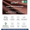 image:imageWiWi Bamboo Viscose womens capri pants Wide Leg Pajama Super Soft Lounge knit Sleep shorts Cooling Pj Bottoms SXXLCchocolate Brown