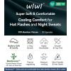 image:imageWiWi Bamboo Viscose womens capri pants Wide Leg Pajama Super Soft Lounge knit Sleep shorts Cooling Pj Bottoms SXXLCdark Bluish Green