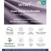 image:imageWiWi Bamboo Viscose womens capri pants Wide Leg Pajama Super Soft Lounge knit Sleep shorts Cooling Pj Bottoms SXXLCviolet