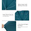image:imageWiWi Pajamas for Women Bamboo Viscose Soft Ribbed Sleepwear Button Down Top and Pants 2 Piece Loungewear SXXLBdeep Teal