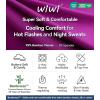 image:imageWiWi Tank Nightgown for Women Soft Comfy Sleeveless Sleep Gowns Viscose from Bamboo Cooling Sleepwear SXXLBpurple