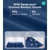 image:imageWiWi Bamboo Viscose Nightgowns for Women Super Soft Short Sleeve V Neck Sleep Dress Cooling Plus Size Lounge Sleepwear S4XDark Blue