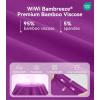 image:imageWiWi Bamboo Viscose Nightgowns for Women Super Soft Short Sleeve V Neck Sleep Dress Cooling Plus Size Lounge Sleepwear S4XPurple