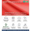 image:imageWiWi Nightgowns for Women Super Soft Viscose from Bamboo Long Sleeve Nightshirts Cooling Sleepwear Plus Size Nightshirts S3XCoral