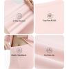 image:imageWiWi Soft Underwear for Women Thermal Long Johns Sets Super Warm Base Layer Top Pants Pajamas Set Viscose from Bamboo S3XBcream Pink