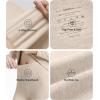 image:imageWiWi Soft Underwear for Women Thermal Long Johns Sets Super Warm Base Layer Top Pants Pajamas Set Viscose from Bamboo S3XBoatmeal Heather