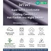 image:imageWiWi Soft Viscose from Bamboo Pajamas for Women Summer Short Sleeve Top with Shorts Pajama Set Pjs SXXLPurplish Grey