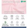 image:imageWiWi Thermal Underwear Set for Women Long Johns Sets Soft Base Layer Pajama Thermals Warm Top amp Bottom SXXLPink