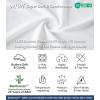 image:imageWiWi Thermal Underwear Set for Women Long Johns Sets Soft Base Layer Pajama Thermals Warm Top amp Bottom SXXLWhite