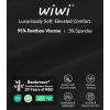 image:imageWiWi Womens Leggings Thermal Warm Underwear Pants Soft Long Johns Viscose from Bamboo Baselayer Pant SXXLBblack