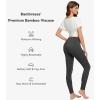 image:imageWiWi Womens Leggings Thermal Warm Underwear Pants Soft Long Johns Viscose from Bamboo Baselayer Pant SXXLBcharcoal Heather