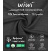 image:imageWiWi Womens Leggings Thermal Warm Underwear Pants Soft Long Johns Viscose from Bamboo Baselayer Pant SXXLBcharcoal Heather