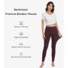 image:imageWiWi Womens Leggings Thermal Warm Underwear Pants Soft Long Johns Viscose from Bamboo Baselayer Pant SXXLBdeep Coffee