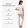 image:imageWiWi Womens Leggings Thermal Warm Underwear Pants Soft Long Johns Viscose from Bamboo Baselayer Pant SXXLBgrey Beige