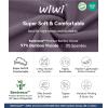 image:imageWiWi Womens Long Raglan Sleeve Tops Casual Viscose from Bamboo Loungewear Crew Neck Tunic Tops Soft Women Shirt SXXLAdark Purplish Grey