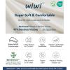 image:imageWiWi Womens Long Raglan Sleeve Tops Casual Viscose from Bamboo Loungewear Crew Neck Tunic Tops Soft Women Shirt SXXLBmilky White
