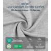 image:imageWiWi Womens Pajama Pants Bamboo Viscose Super Soft Wide Leg Palazzo Lounge Yoga Cooling Sleep Bottoms with Pockets SXXLAheather Grey