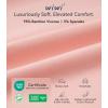 image:imageWiWi Womens Pajama Pants Bamboo Viscose Super Soft Wide Leg Palazzo Lounge Yoga Cooling Sleep Bottoms with Pockets SXXLApeach Pink