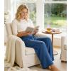 image:imageWiWi Womens Pajama Pants Bamboo Viscose Super Soft Wide Leg Palazzo Lounge Yoga Cooling Sleep Bottoms with Pockets SXXLAprussian Blue