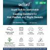 image:imageWiWi Womens Robes Soft 34 Sleeve Kimono Bathrobe Maternity Robe Casual Viscose from Bamboo Sleepwear SXXLDark Teal