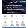 image:imageWiWi Womens Robes Soft 34 Sleeve Kimono Bathrobe Maternity Robe Casual Viscose from Bamboo Sleepwear SXXLNavy