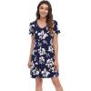 Navy Floral